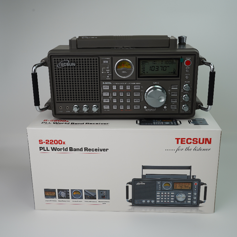Tecsun S-2200x (export version) dark grey на фирменной упаковке